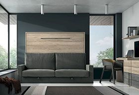 Cama abatible con sofa 09