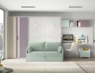 Foto de Cama abatible con sofa 16