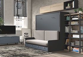 Cama abatible con sofa 05