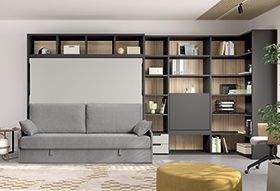 Cama abatible con sofa 02