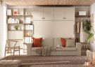 Foto de Cama abatible con sofa 02